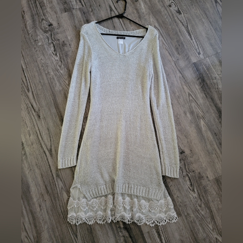 Venus Knit Sweater Dress Size Small Boho